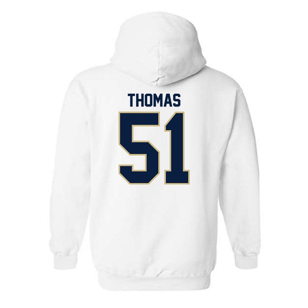 Akron - NCAA Football : DQ Thomas - Classic Shersey Hooded Sweatshirt