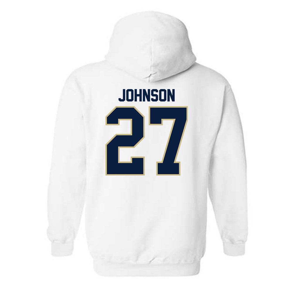 Akron - NCAA Football : Keyveon Johnson - Classic Shersey Hooded Sweatshirt