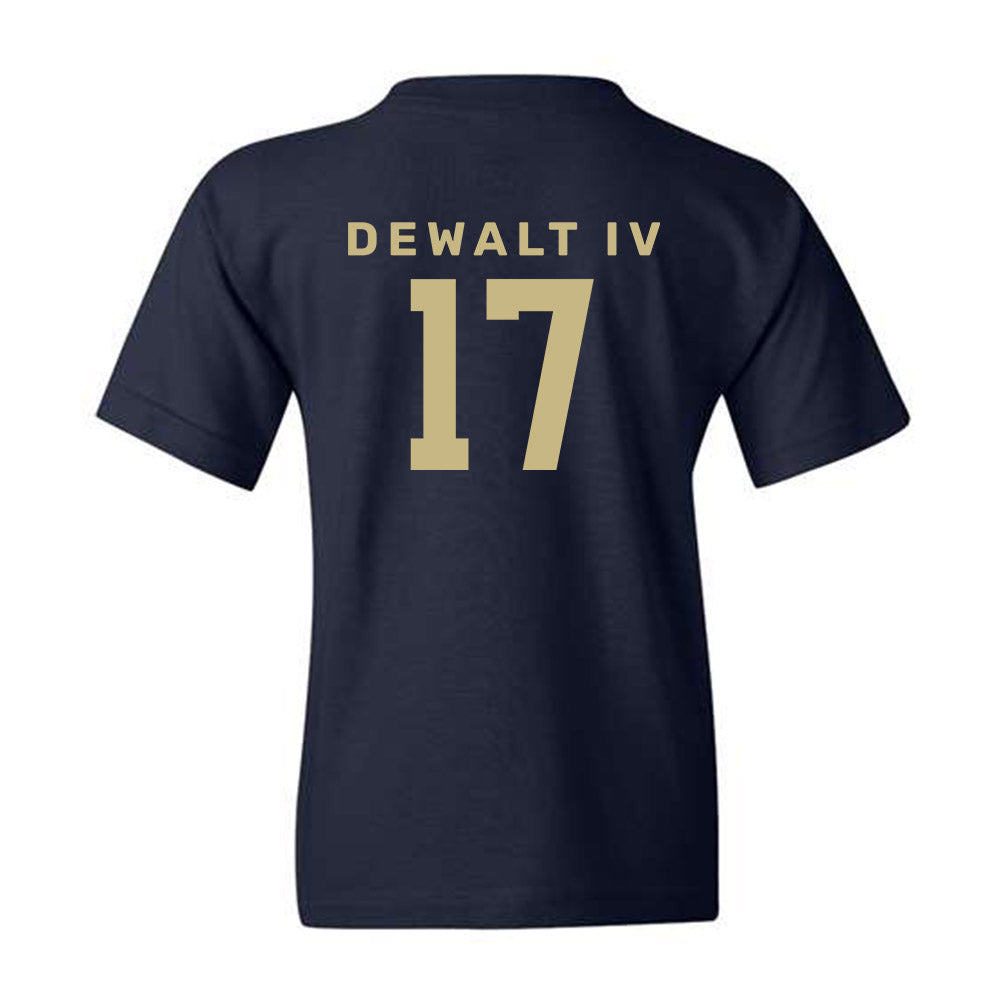 Akron - NCAA Football : Malcolm DeWalt IV - Classic Shersey Youth T-Shirt