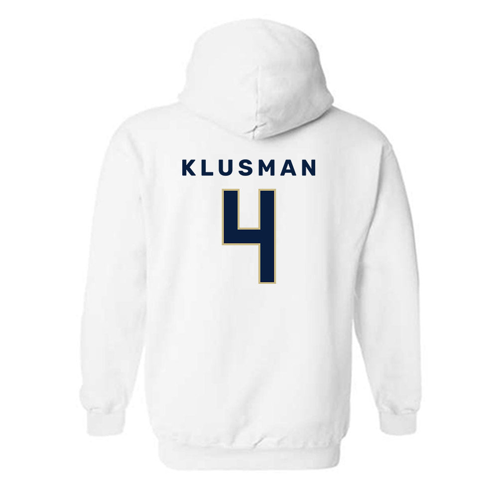 Akron - NCAA Women's Volleyball : Ruby Klusman - Classic Shersey Hooded Sweatshirt-1