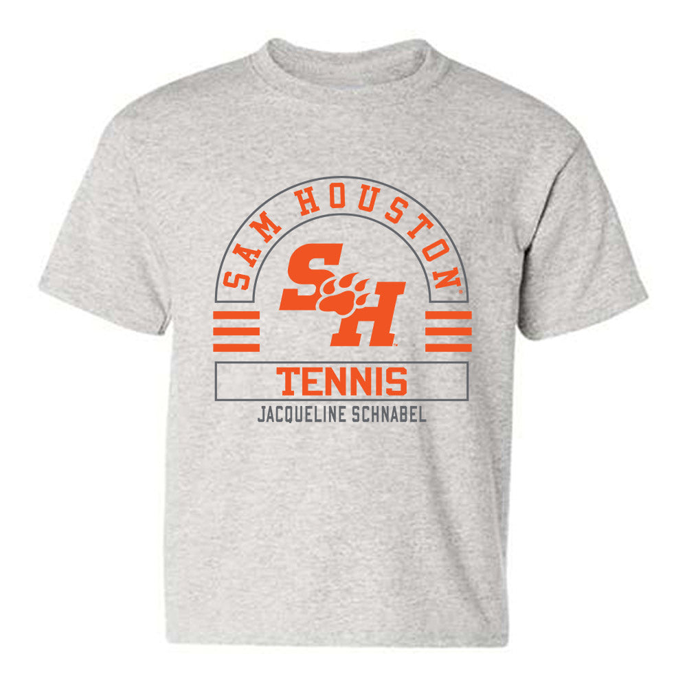 SHSU - NCAA Women's Tennis : Jacqueline Schnabel - Classic Fashion Shersey Youth T-Shirt-0