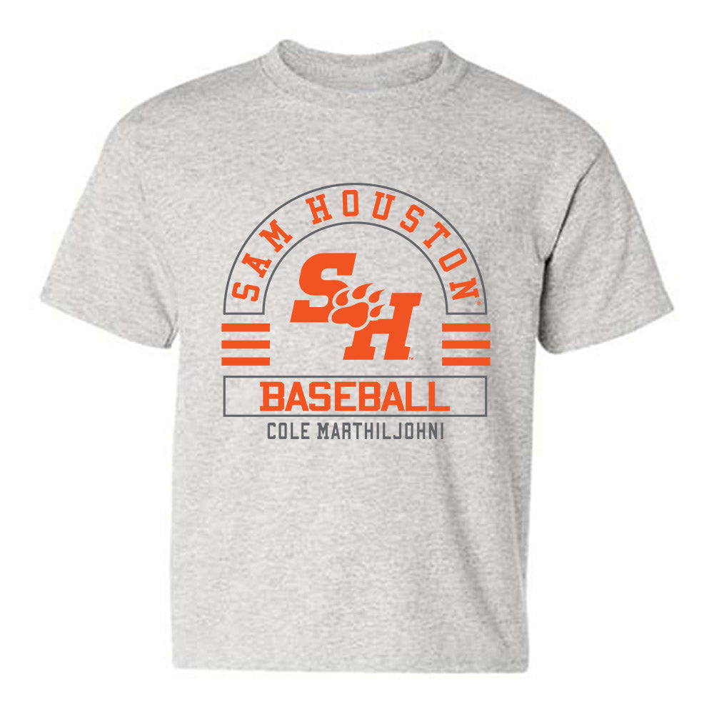 SHSU - NCAA Baseball : Cole Marthiljohni - Classic Fashion Shersey Youth T-Shirt-0