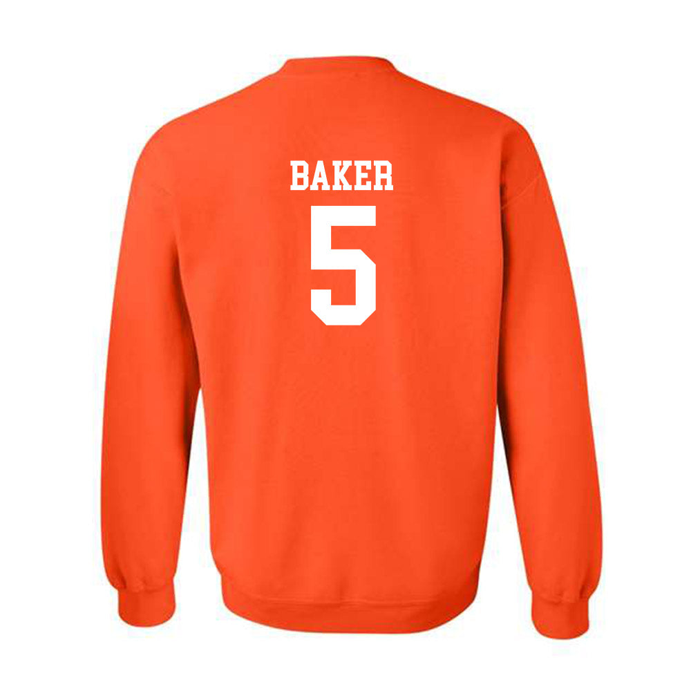 SHSU - NCAA Baseball : Wes Baker - Classic Shersey Crewneck Sweatshirt-1