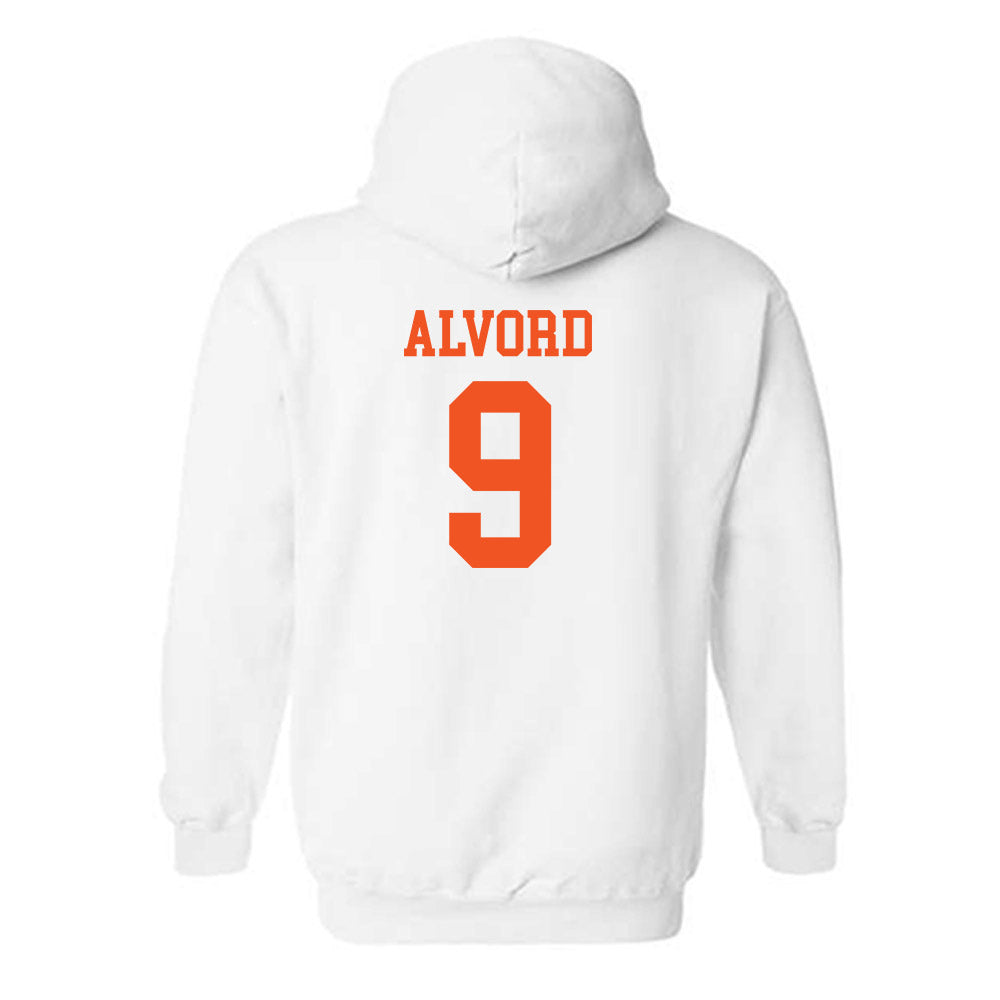 SHSU - NCAA Baseball : Hunter Alvord - Classic Shersey Hooded Sweatshirt-1
