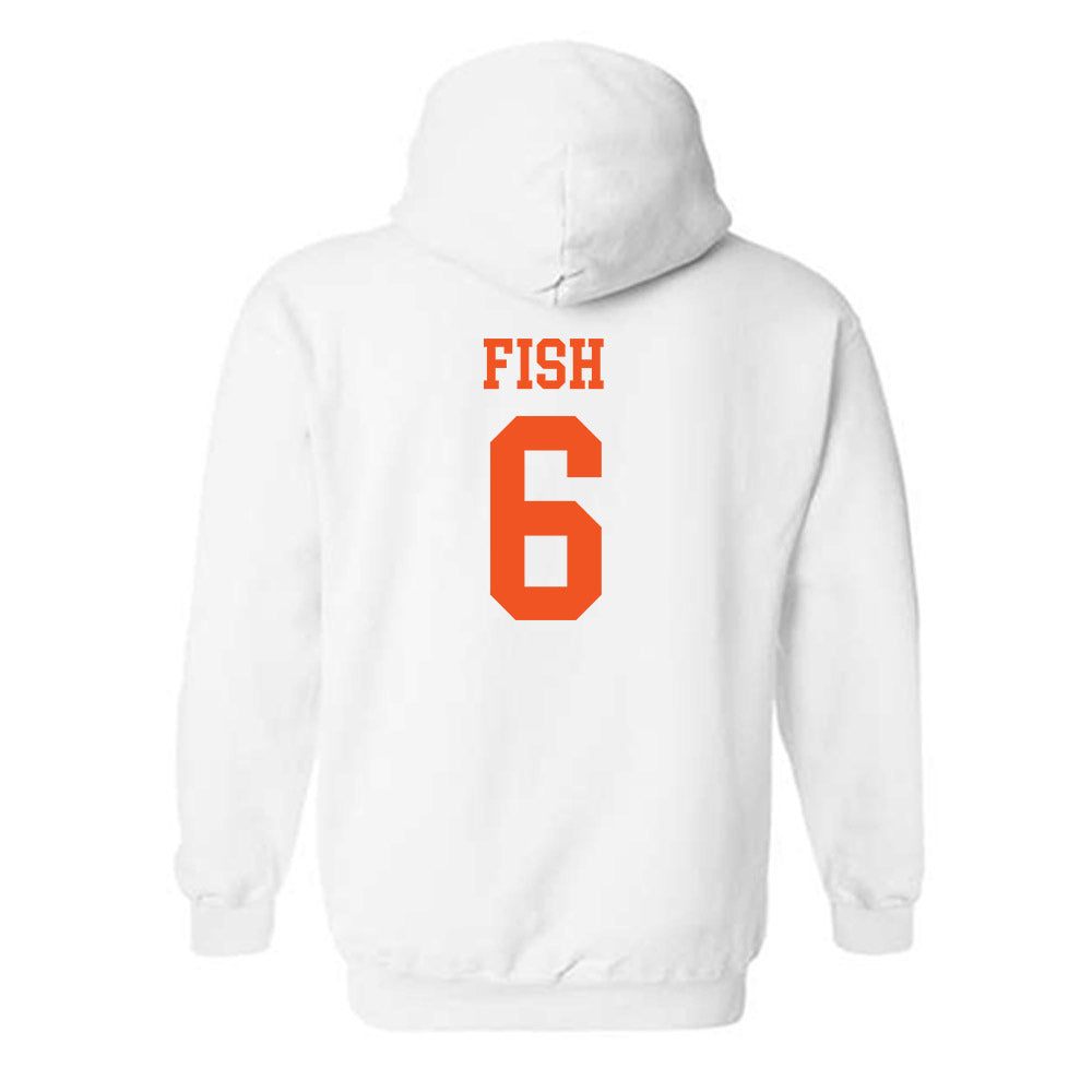 SHSU - NCAA Football : Antavious Fish - Classic Shersey Hooded Sweatshirt-1