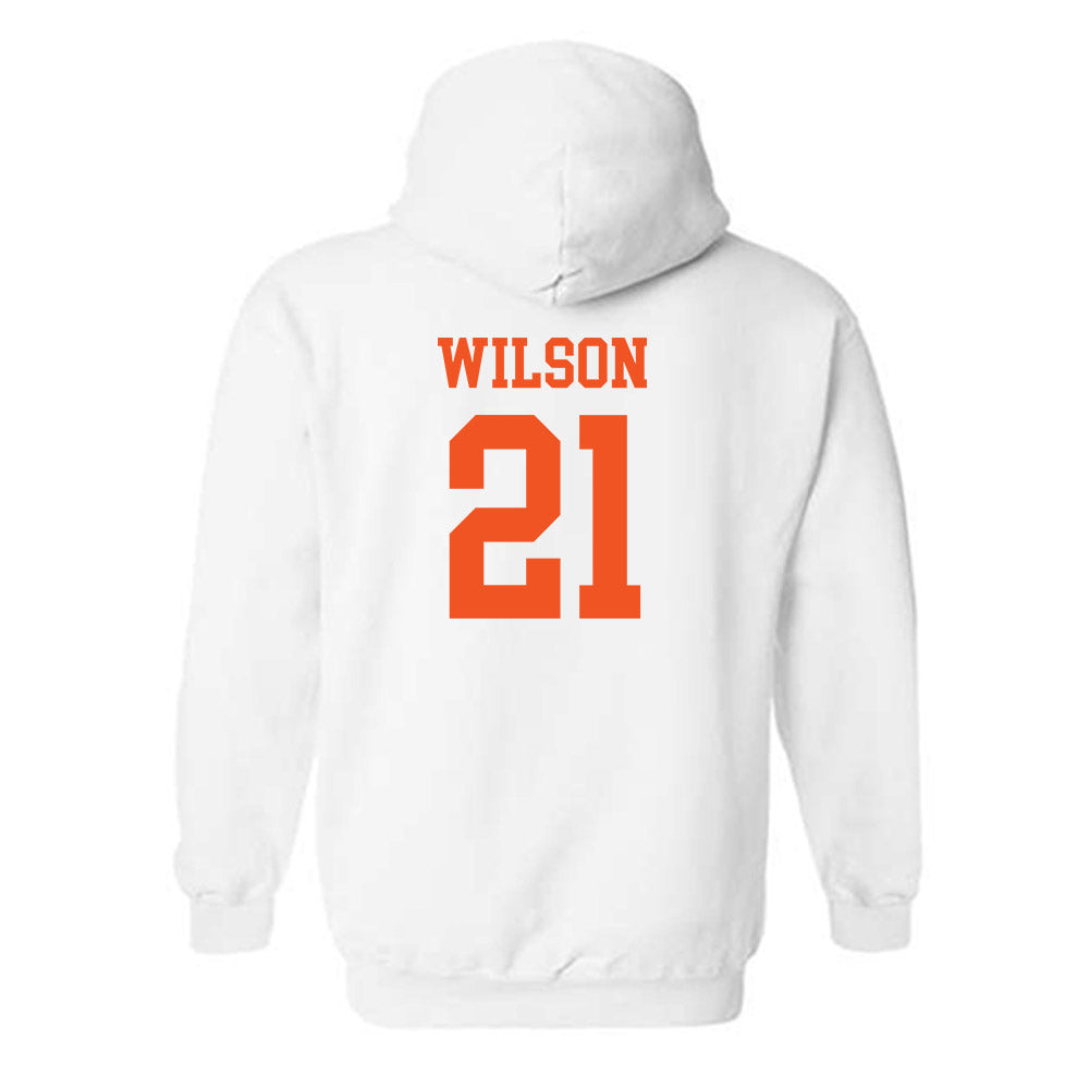 SHSU - NCAA Football : Dravon Wilson - Classic Shersey Hooded Sweatshirt-1