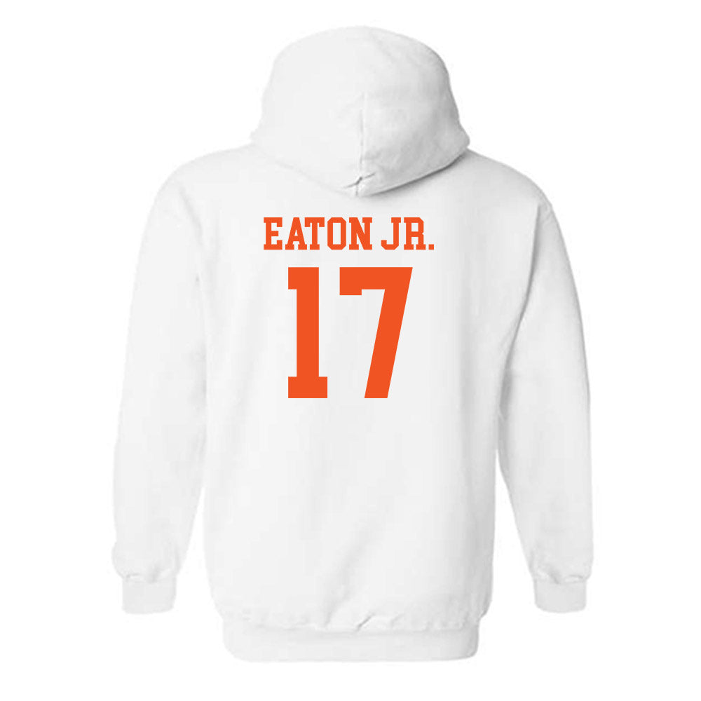 SHSU - NCAA Football : Christopher Eaton Jr. - Classic Shersey Hooded Sweatshirt-1