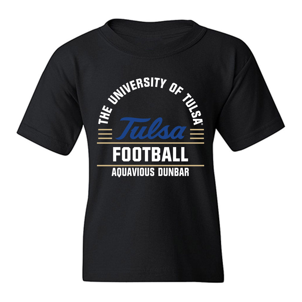 Tulsa - NCAA Football : Aquavious Dunbar - Classic Fashion Shersey Youth T-Shirt-0