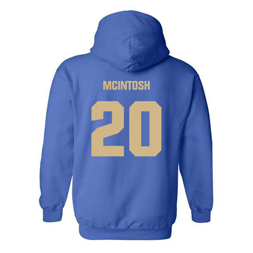 Tulsa - NCAA Football : RJ McIntosh - Classic Shersey Hooded Sweatshirt-1