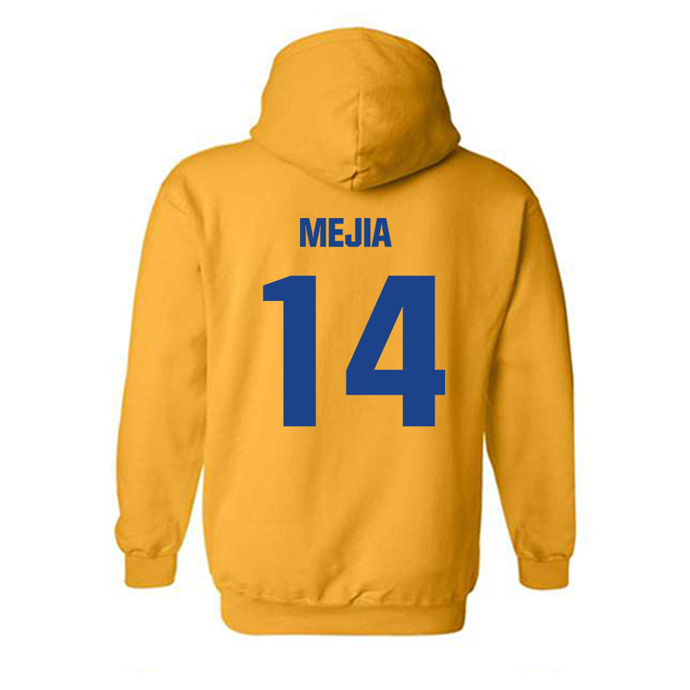 Tulsa - NCAA Men's Soccer : Jareth Mejia - Classic Shersey Hooded Sweatshirt-1