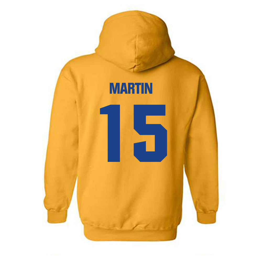 Tulsa - NCAA Men's Basketball : KJ Martin - Classic Shersey Hooded Sweatshirt-1