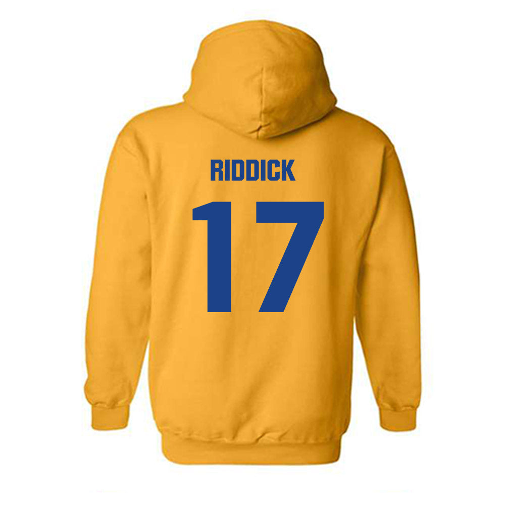 Tulsa - NCAA Women's Basketball : Hannah Riddick - Classic Shersey Hooded Sweatshirt-1