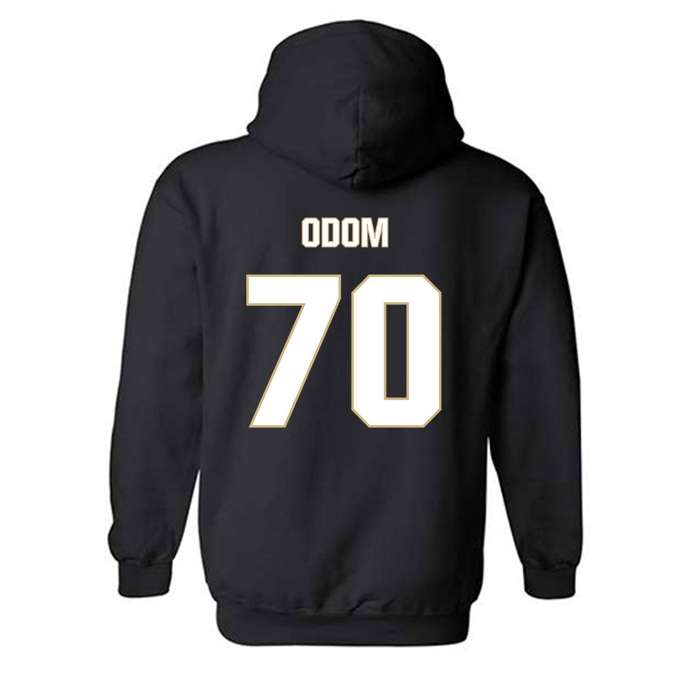 Tulsa - NCAA Football : Evan Odom - Classic Shersey Hooded Sweatshirt-1