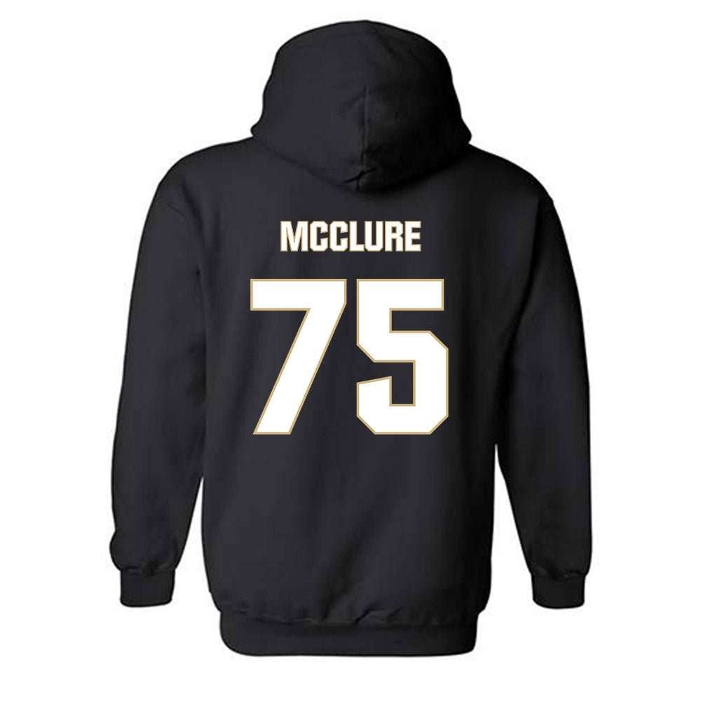 Tulsa - NCAA Football : Evan Mcclure - Classic Shersey Hooded Sweatshirt-1