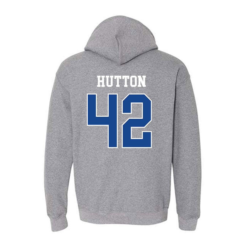 Boise State - NCAA Football : Mason Hutton - Classic Fashion Shersey Hooded Sweatshirt