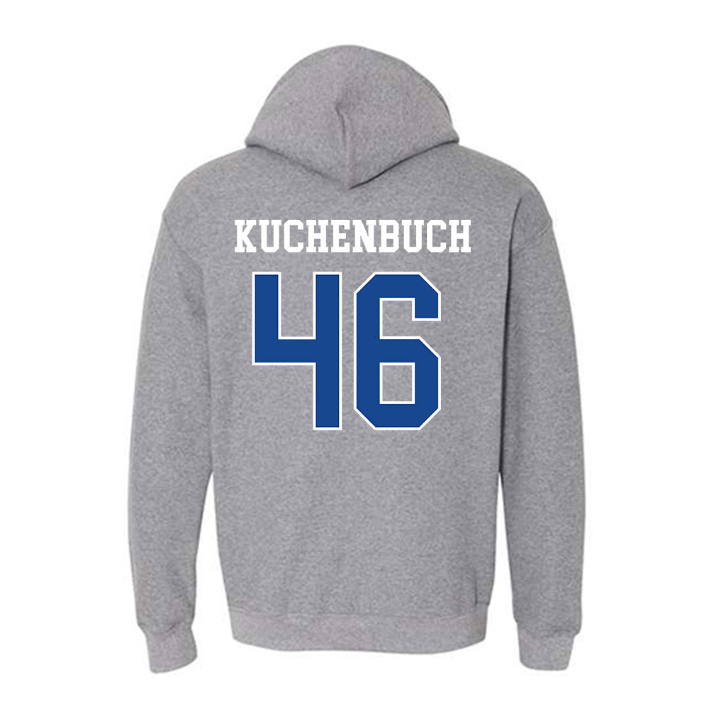 Boise State - NCAA Football : Carter Kuchenbuch - Classic Fashion Shersey Hooded Sweatshirt-1