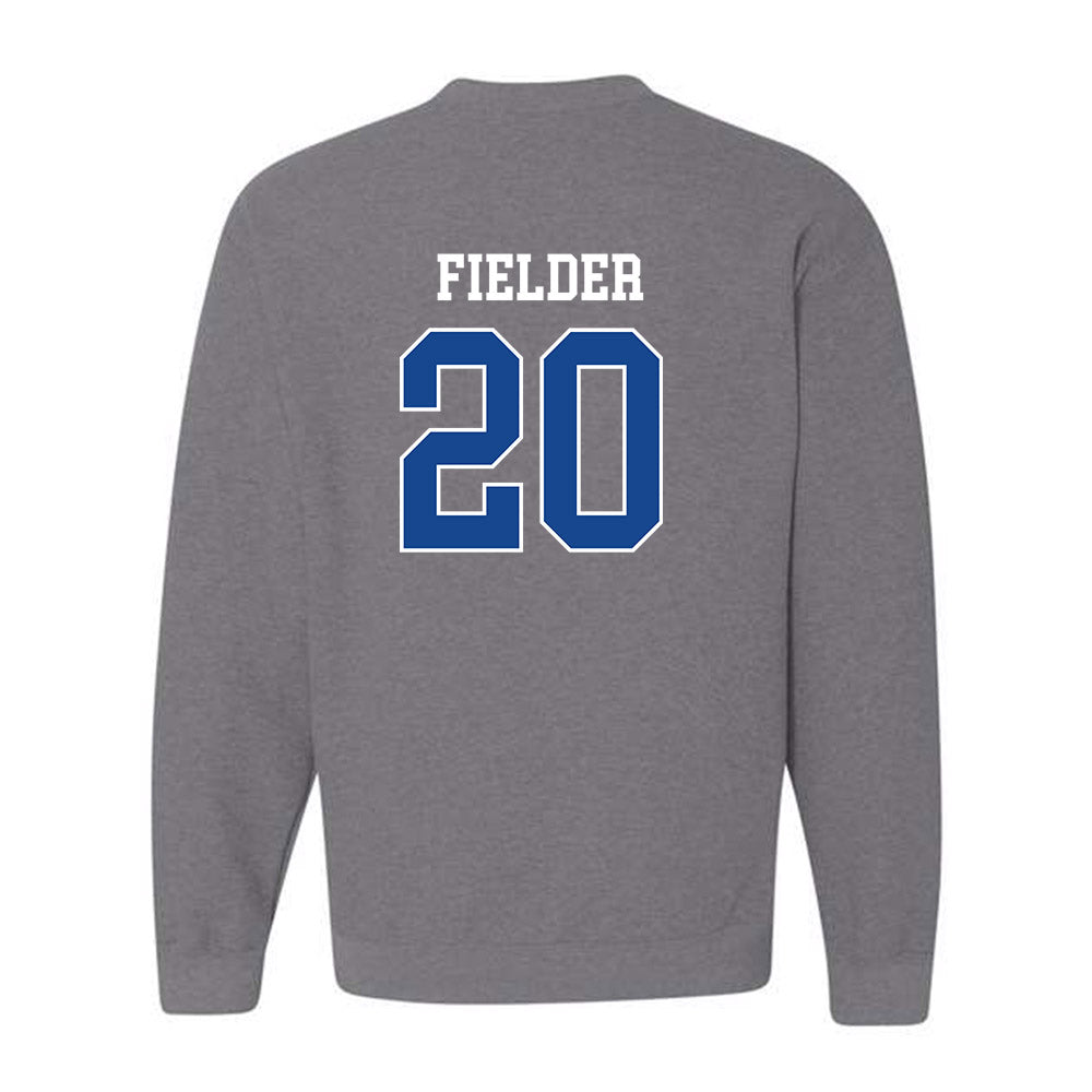 Boise State - NCAA Men's Basketball : Drew Fielder - Classic Fashion Shersey Crewneck Sweatshirt-1