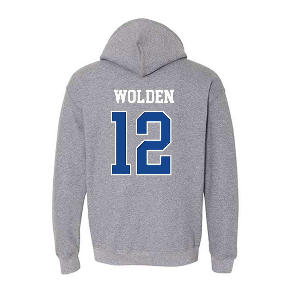 Boise State - NCAA Beach Volleyball : Addi Wolden - Classic Fashion Shersey Hooded Sweatshirt-1