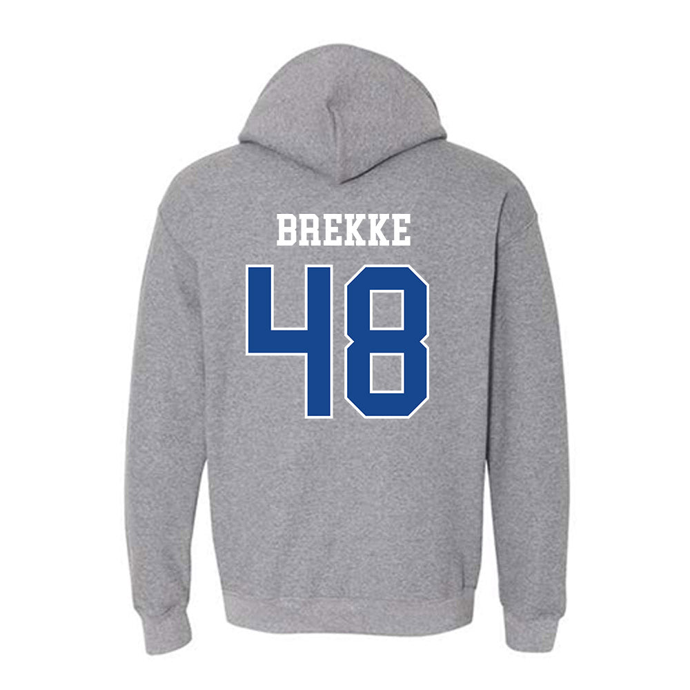 Boise State - NCAA Football : Ryan Brekke - Classic Fashion Shersey Hooded Sweatshirt-1