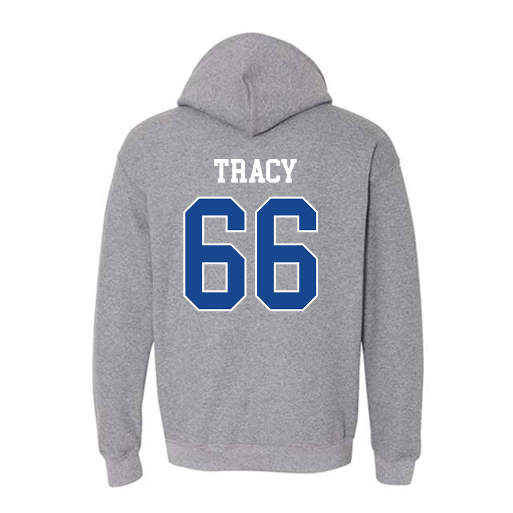Boise State - NCAA Football : Jacob Tracy - Classic Fashion Shersey Hooded Sweatshirt-1