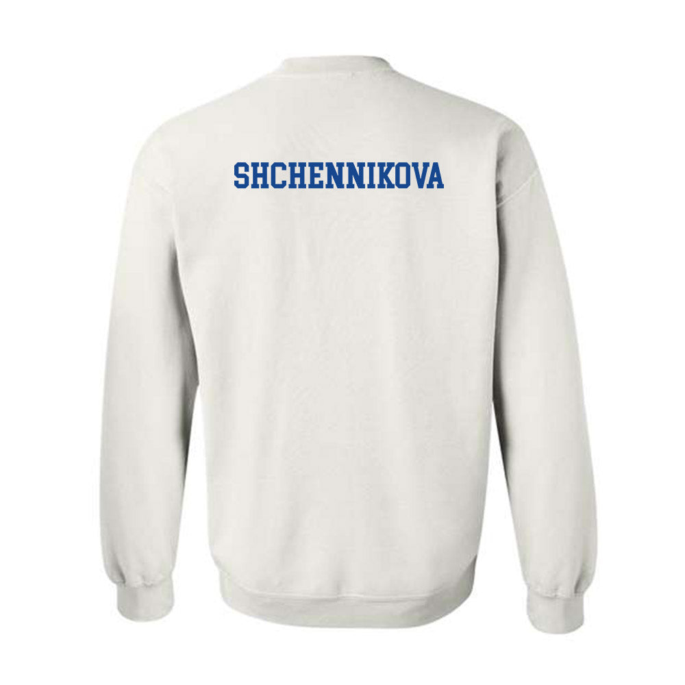 Boise State - NCAA Women's Gymnastics : Kristina Shchennikova - Classic Fashion Shersey Crewneck Sweatshirt-1