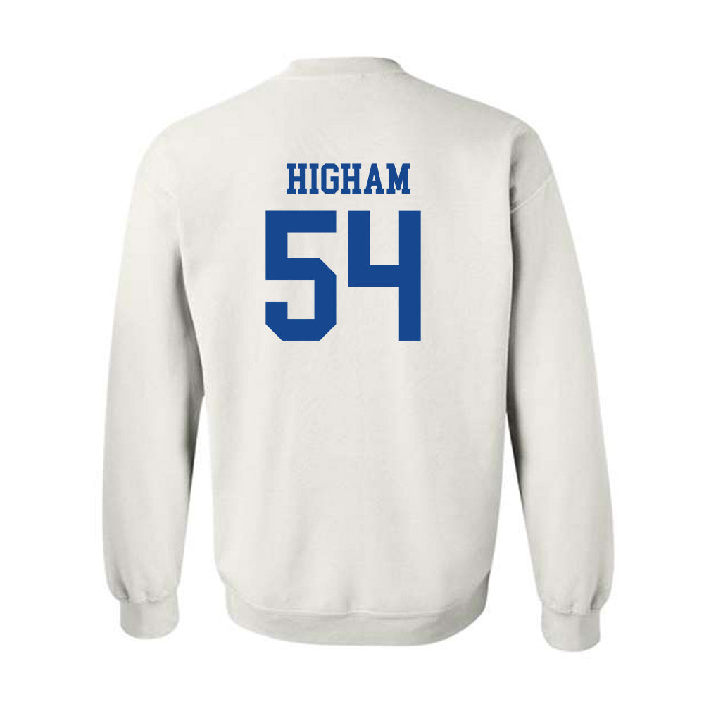 Boise State - NCAA Football : Hunter Higham - Classic Fashion Shersey Crewneck Sweatshirt-1