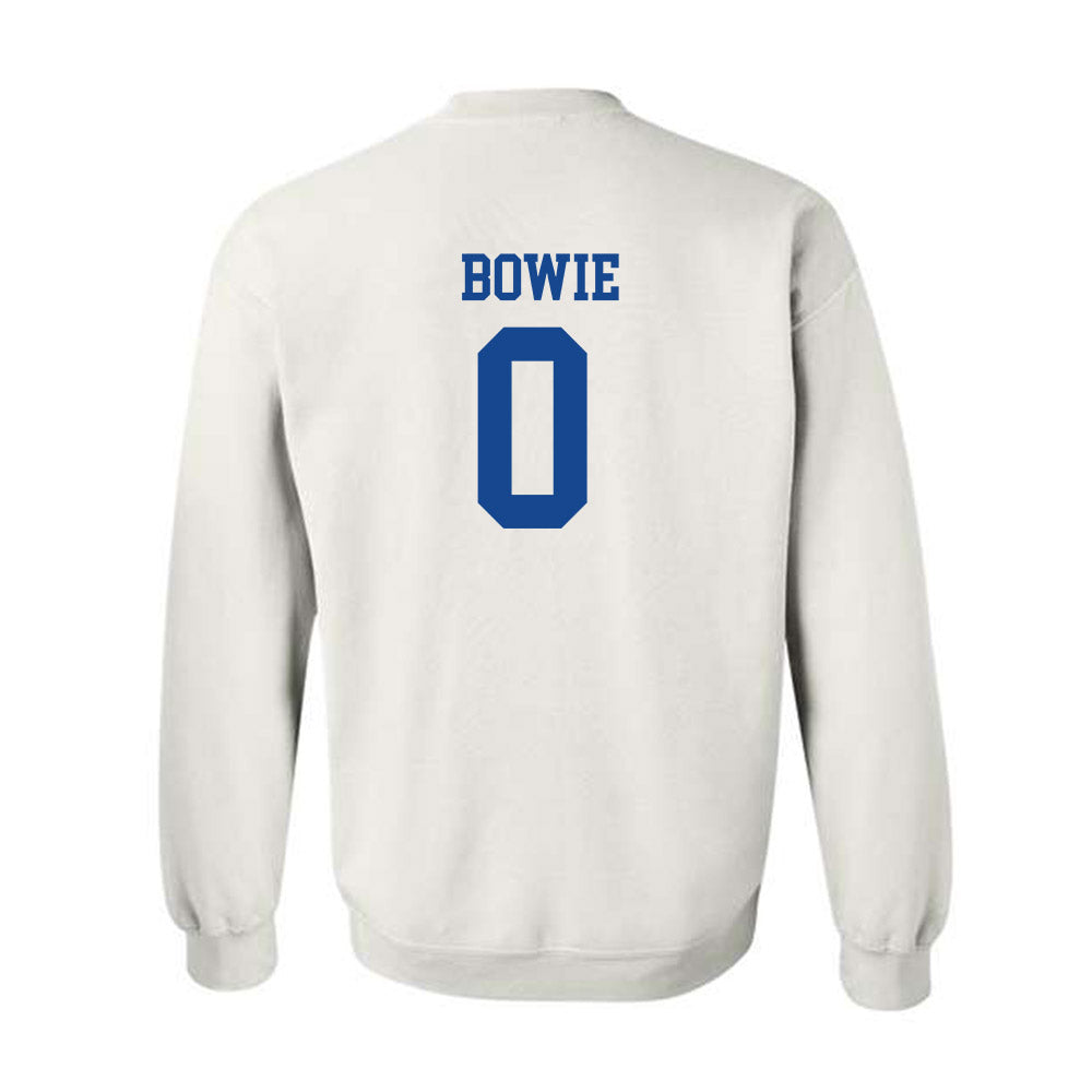 Boise State - NCAA Men's Basketball : Julian Bowie - Classic Fashion Shersey Crewneck Sweatshirt-1