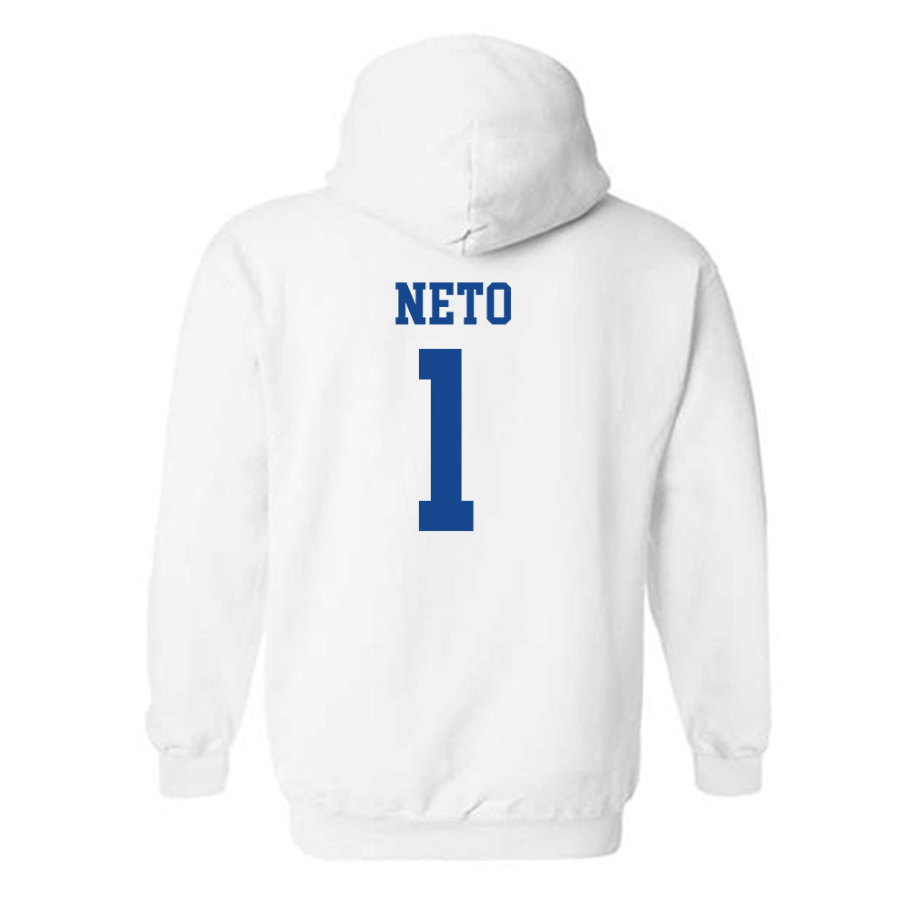 Boise State - NCAA Men's Basketball : Aginaldo Neto - Classic Fashion Shersey Hooded Sweatshirt-1