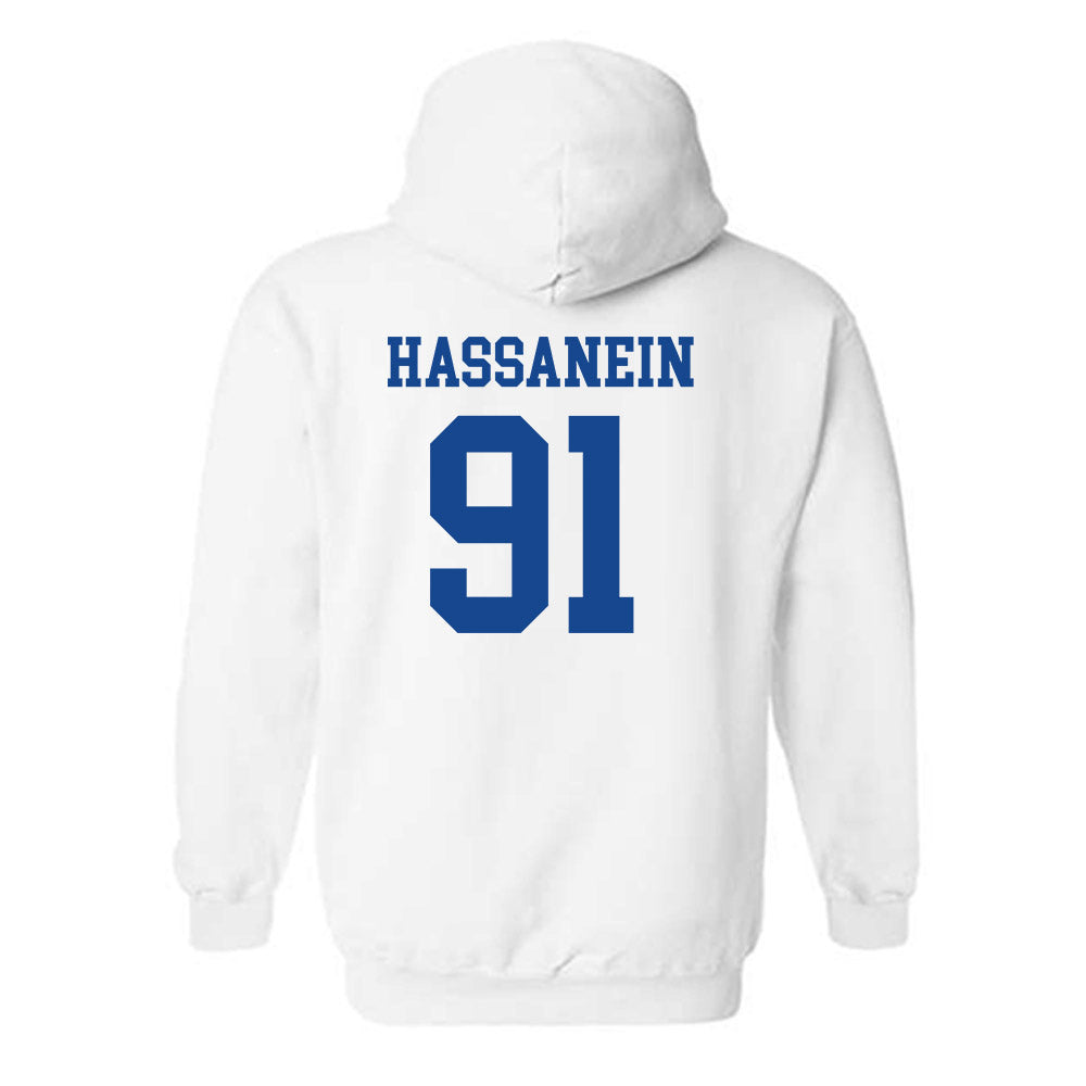 Boise State - NCAA Football : Ahmed Hassanein - Classic Fashion Shersey Hooded Sweatshirt-1