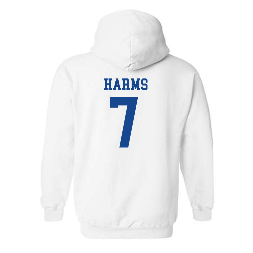Boise State - NCAA Women's Basketball : Izzir Harms - Classic Fashion Shersey Hooded Sweatshirt-1