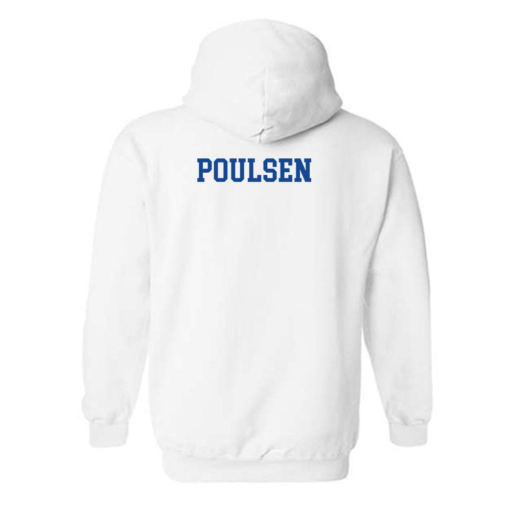 Boise State - NCAA Women's Track & Field : Brynnli Poulsen - Classic Fashion Shersey Hooded Sweatshirt-1
