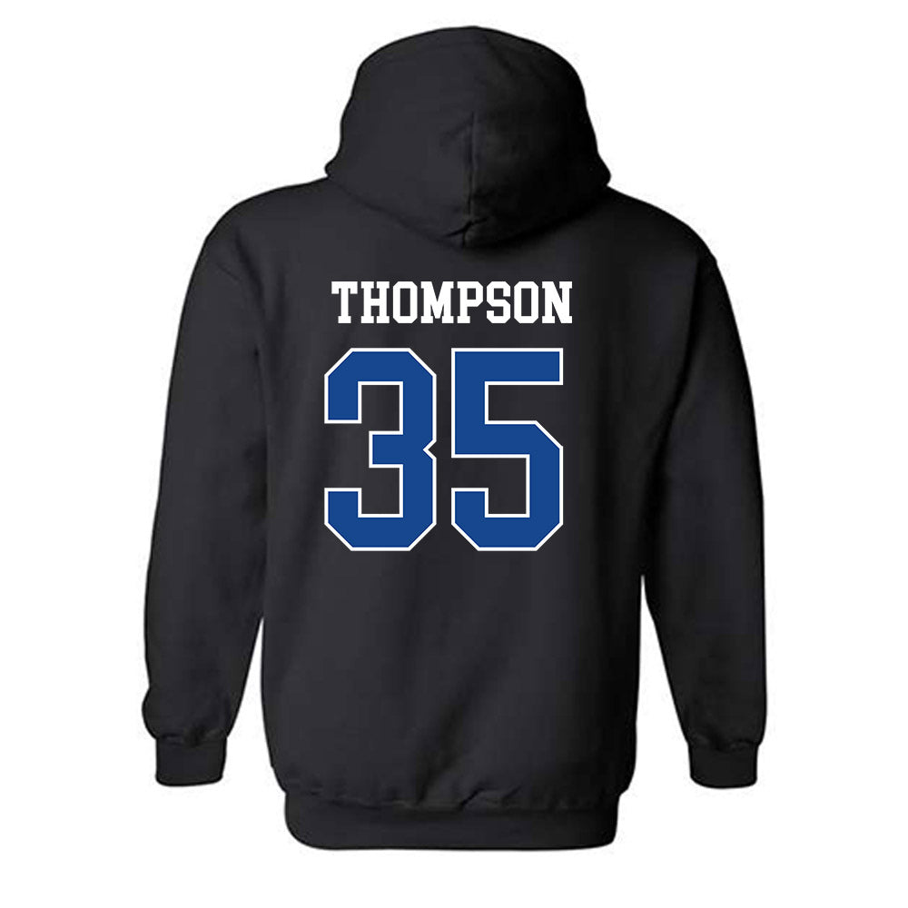 Boise State - NCAA Women's Basketball : Keirra Thompson - Classic Fashion Shersey Hooded Sweatshirt-1