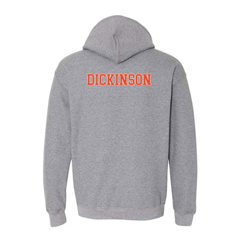 Boise State - NCAA Men's Track & Field : Joshua Dickinson - Classic Shersey Hooded Sweatshirt-1
