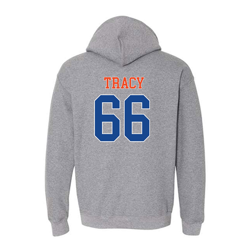 Boise State - NCAA Football : Jacob Tracy - Classic Shersey Hooded Sweatshirt-1