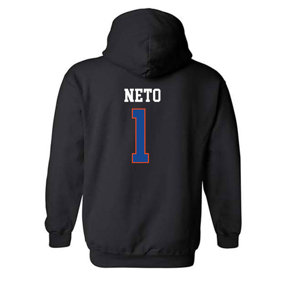 Boise State - NCAA Men's Basketball : Aginaldo Neto - Classic Shersey Hooded Sweatshirt-1