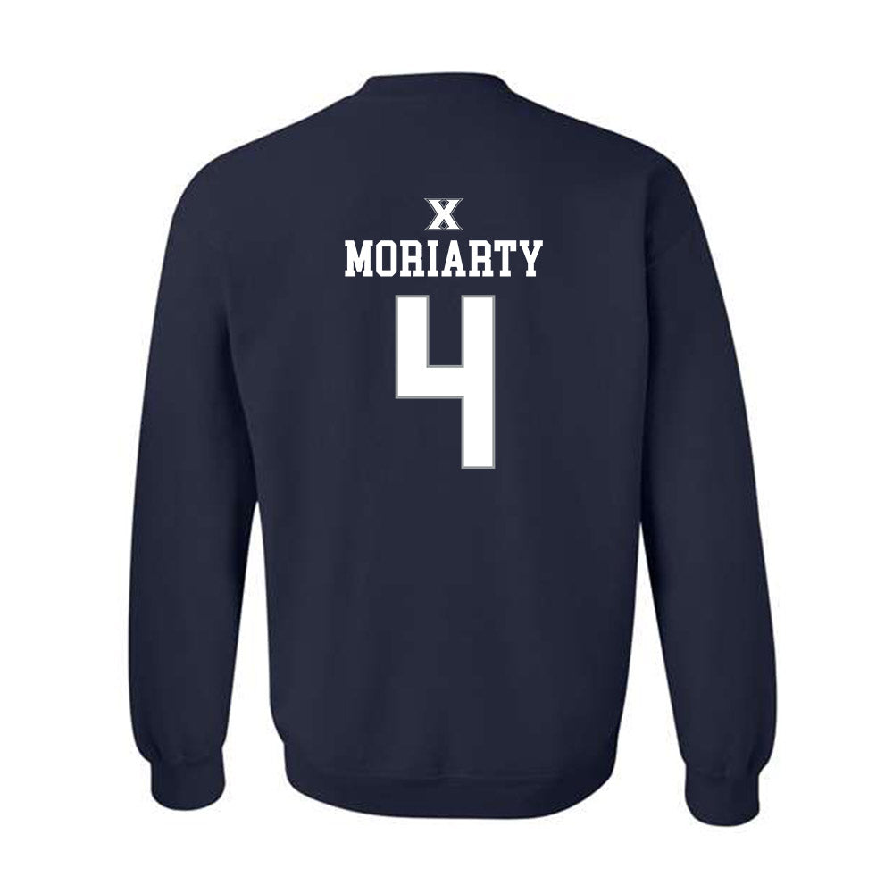 Xavier - NCAA Women's Volleyball : Charlotte Moriarty - Replica Shersey Crewneck Sweatshirt