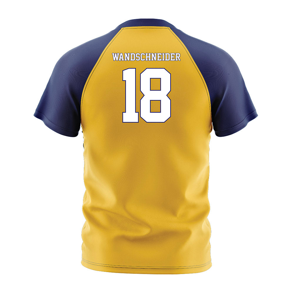 Marquette - NCAA Men's Soccer : Jack Wandschneider - Gold Soccer Jersey