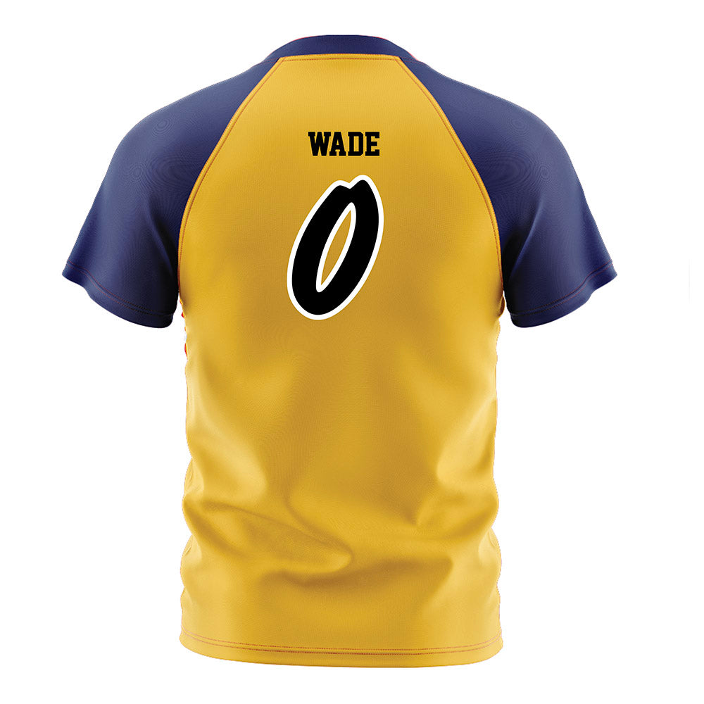 Marquette - NCAA Women's Soccer : Hailey Wade - Gold Soccer Jersey-1