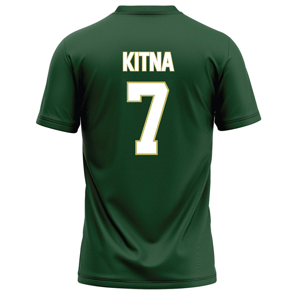 UAB - NCAA Football : Jalen Kitna - Green Football Jersey-1