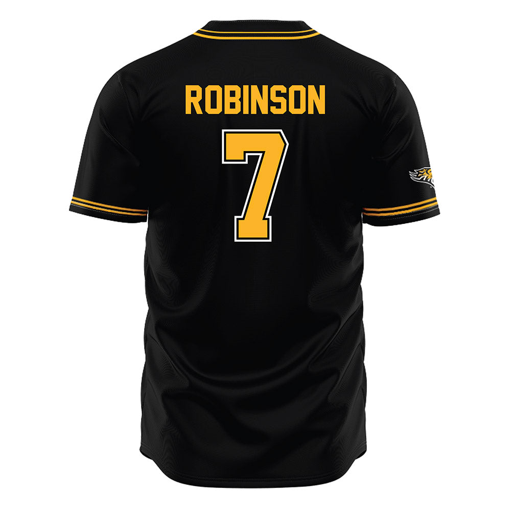 Towson - NCAA Baseball : Taye Robinson - Black Jersey