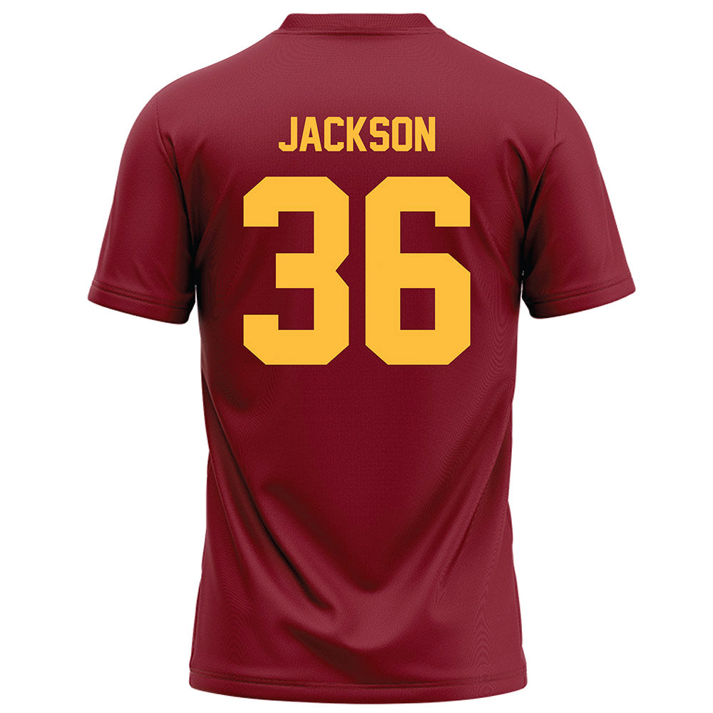 Minnesota - NCAA Football : Daniel Jackson - Maroon Football Jersey-1