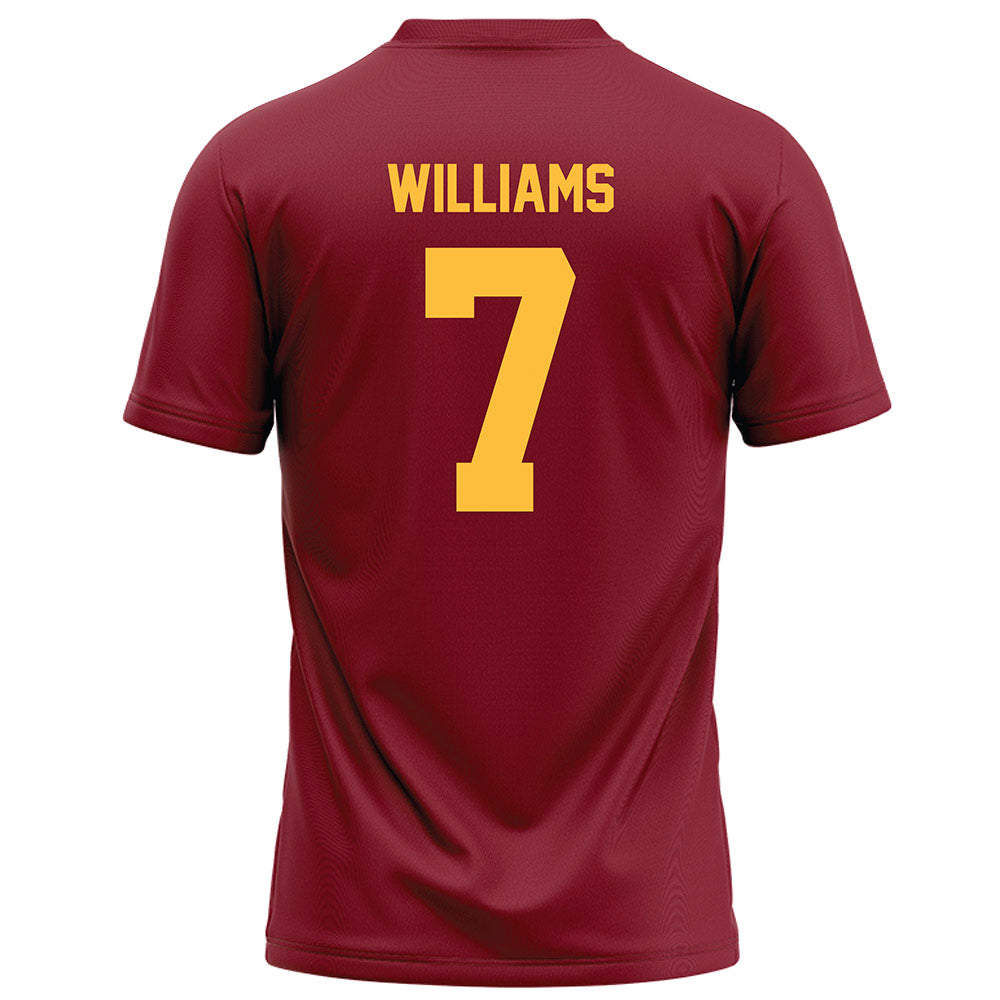 Minnesota - NCAA Football : Tyler Williams - Maroon Football Jersey