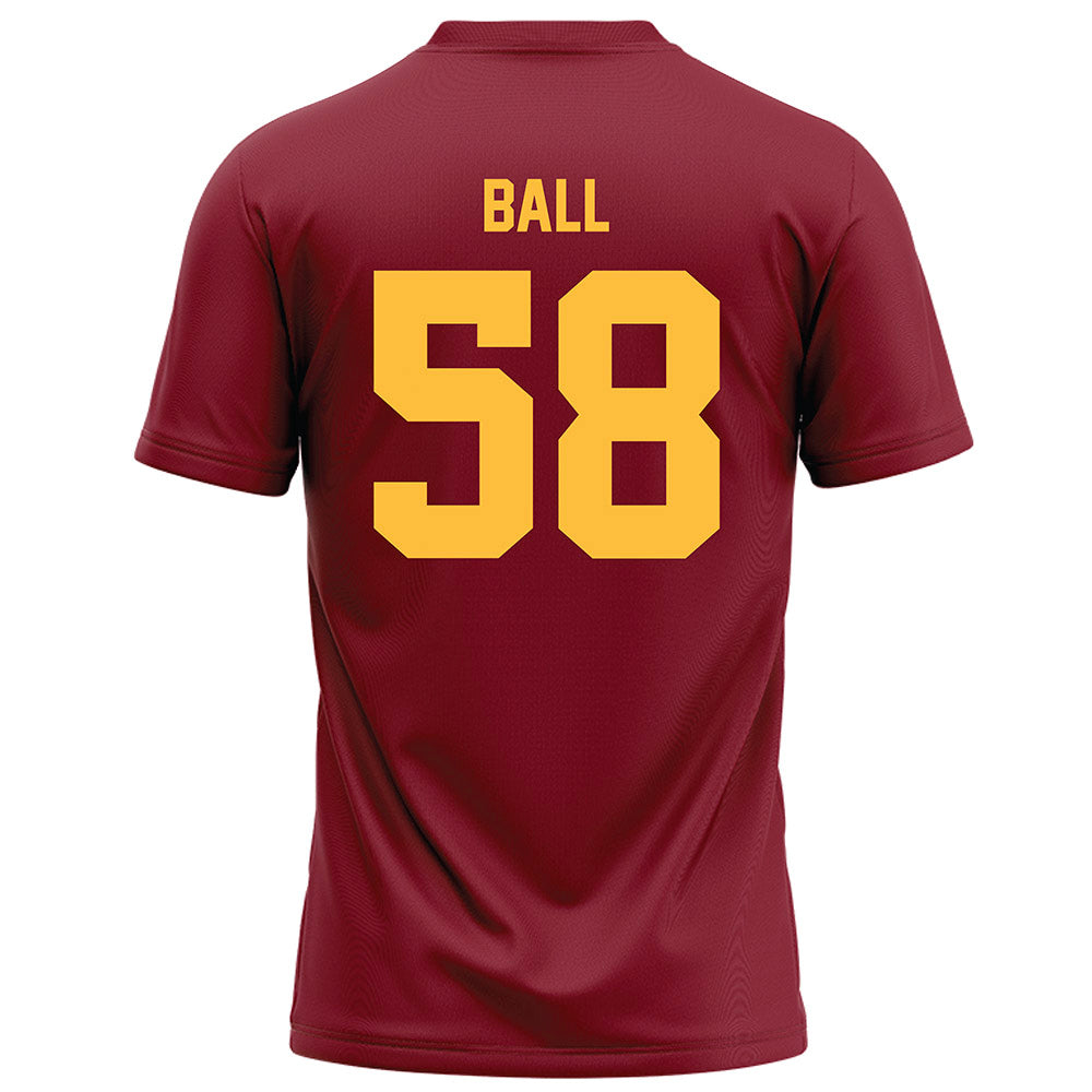 Minnesota - NCAA Football : Jaden Ball - Maroon Football Jersey-1