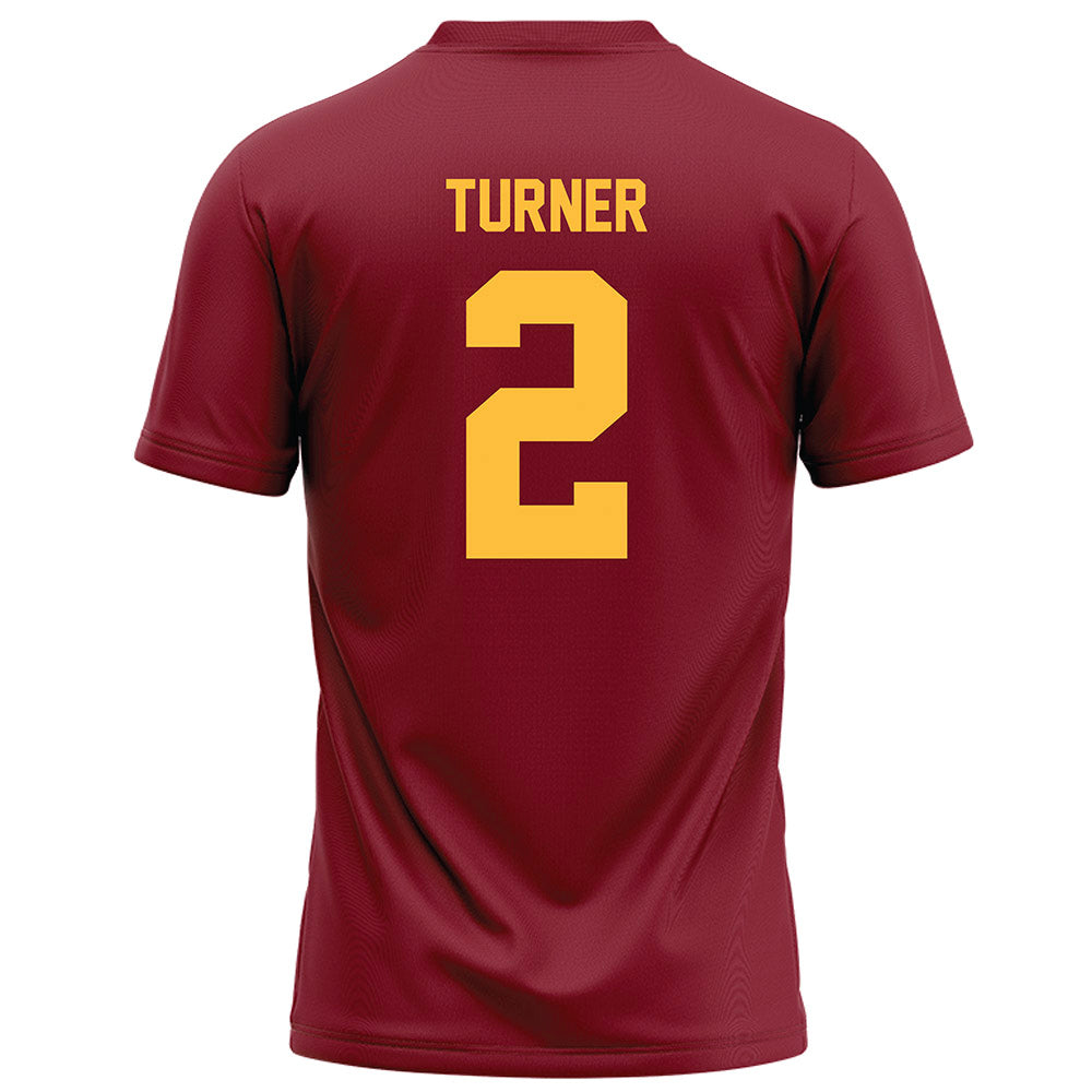 Minnesota - NCAA Football : A.J. Turner - Maroon Football Jersey-1
