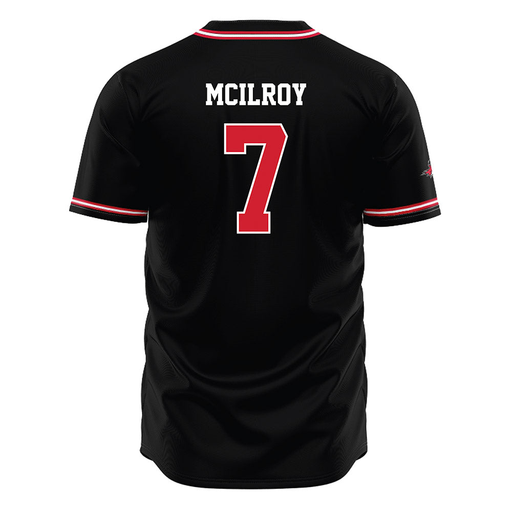 Fairfield - NCAA Baseball : Liam McIlroy - Black Jersey