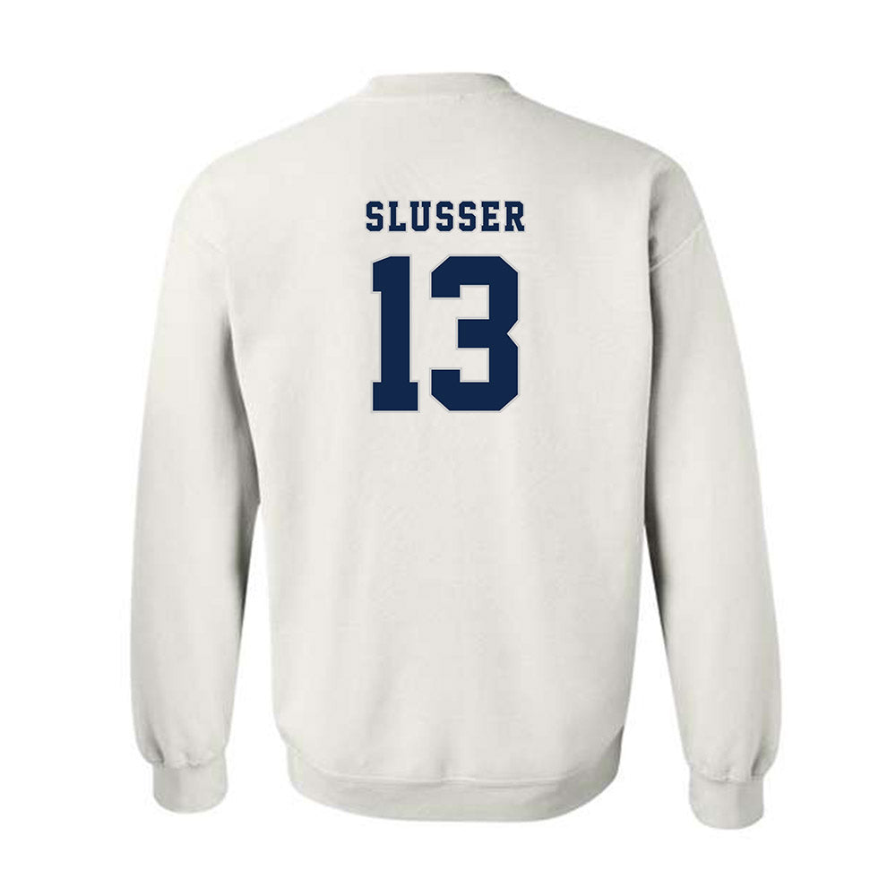 BU - NCAA Women's Volleyball : Carly Slusser - Replica Shersey Crewneck Sweatshirt-1