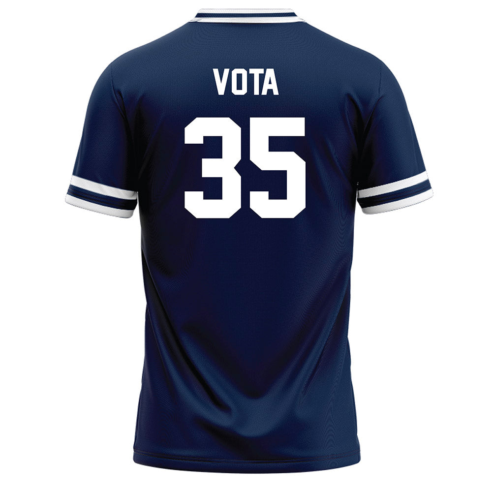 BU - NCAA Baseball : Cade Vota - Navy Baseball Jersey