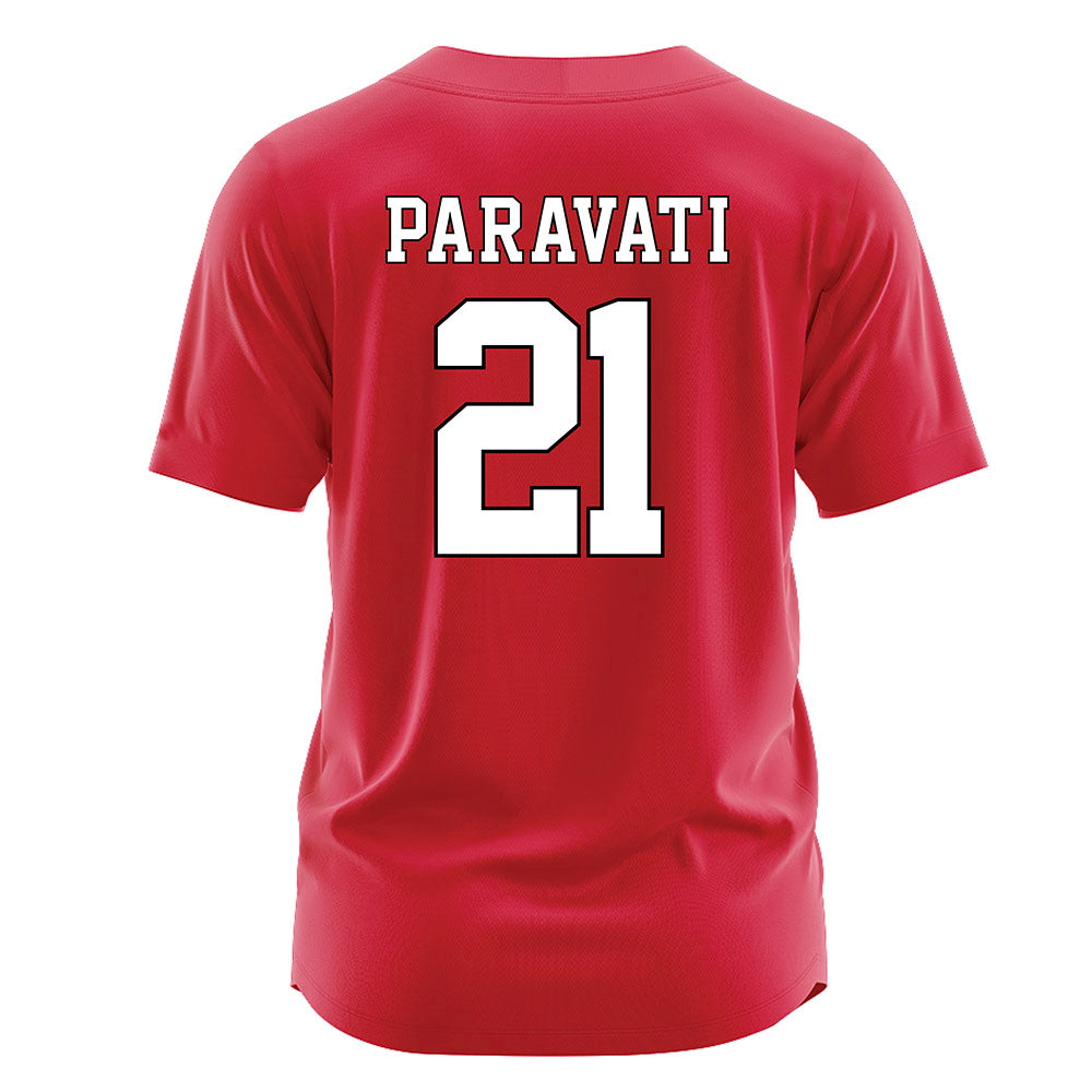 Fairfield - NCAA Softball : Anna Paravati - Red Jersey-1