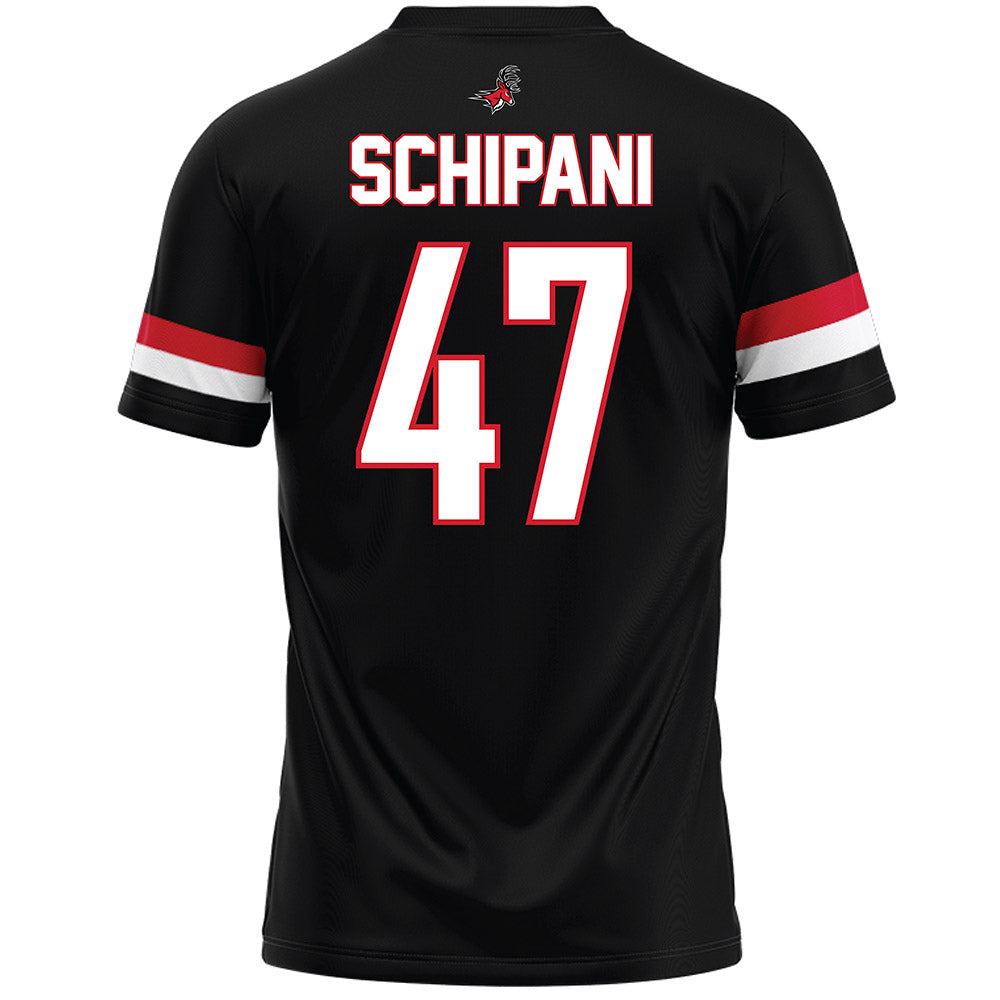 Fairfield - NCAA Men's Lacrosse : Ronan Schipani - Black Lacrosse Jersey