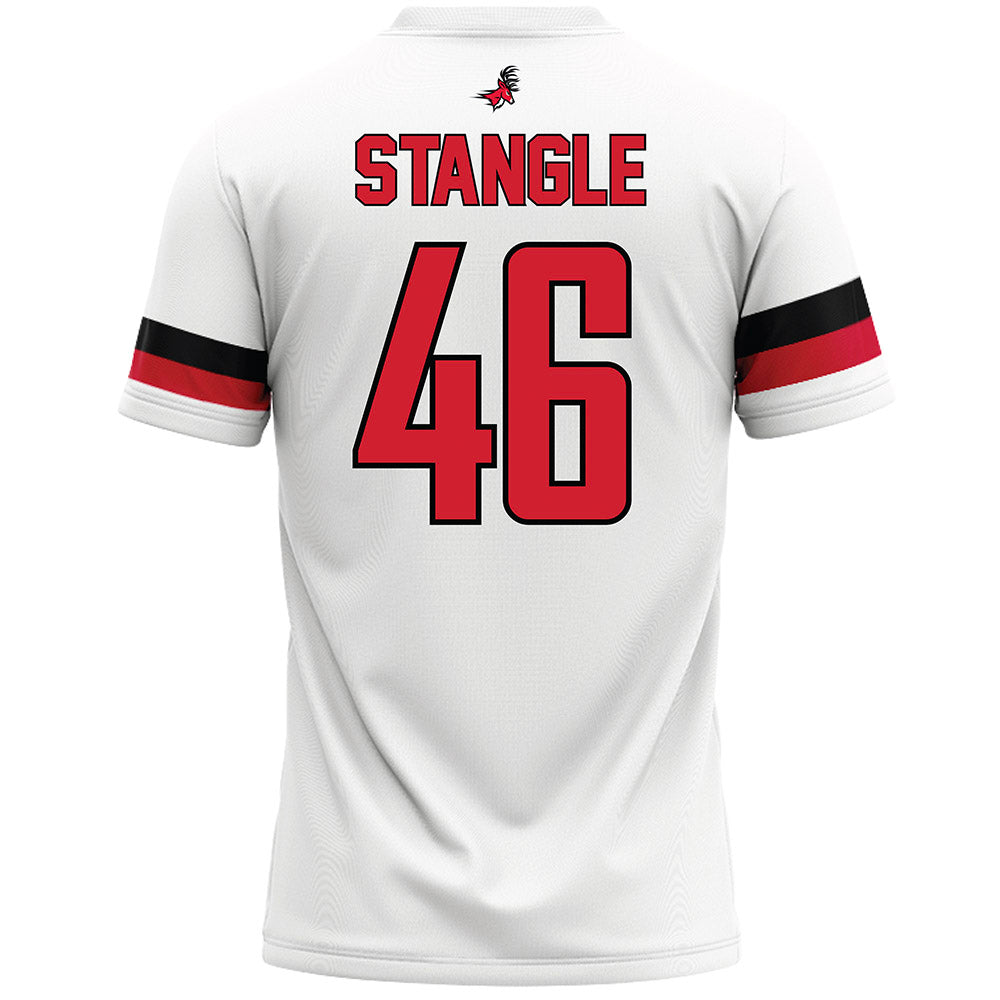 Fairfield - NCAA Men's Lacrosse : Brady Stangle - White Lacrosse Jersey-1